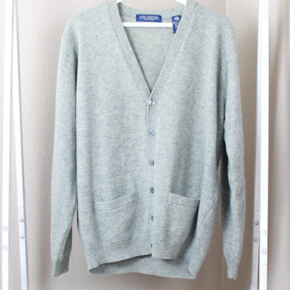 John Ashford Other - VTG John Ashford Wool Cardigan Size L